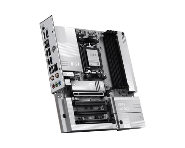 MSI AM5 PRO B850M-A WIFI PZ M-ATX AMD B850 Socket AM5 micro ATX -emolevy