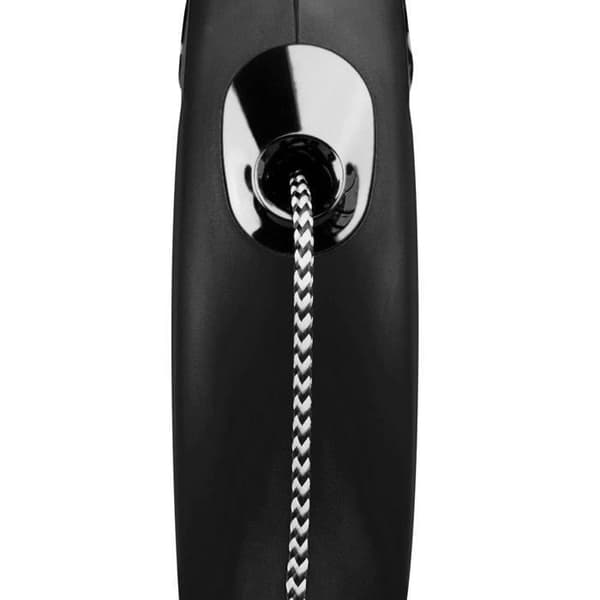 Flexi Classic Snörkoppel M Svart 8 meter