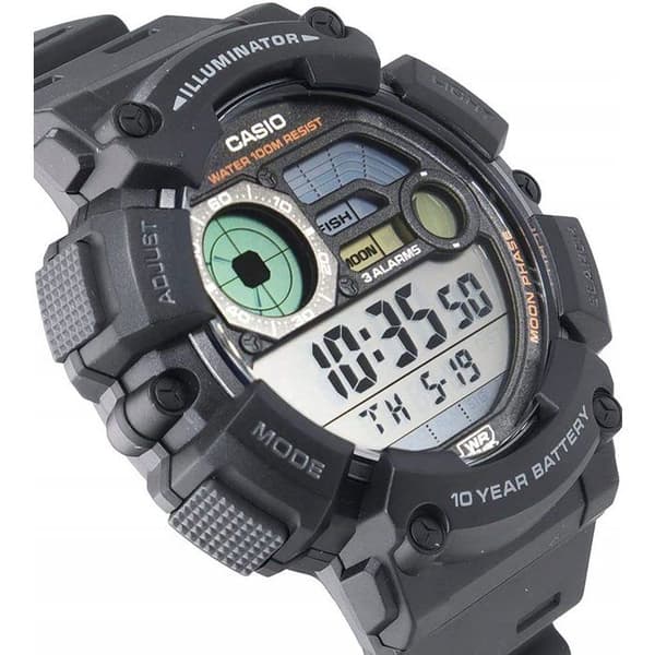 Ur - CASIO - WS-1500H - Unisex - Sort - Quartz - Digitalt