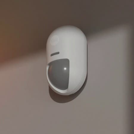 Yale Indendørs Bevægelsessensor Infrarød sensor Trådløs Væg Hvid