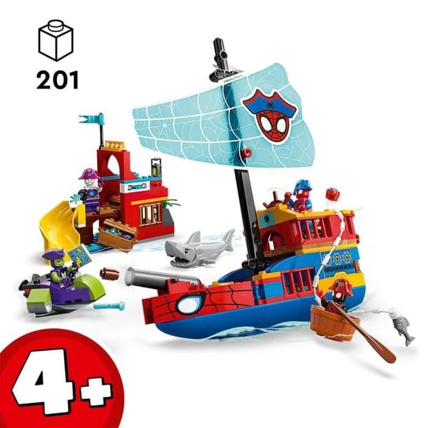 LEGO | Marvel 11208 Spidey og hans gode venner: Spidey-holdets piratskib