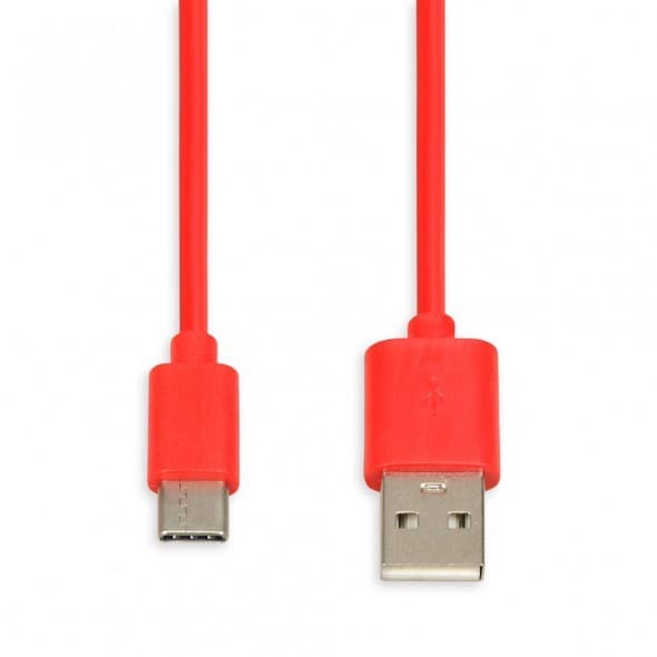 KABEL I-BOX USB 2.0 TYP C, 2A 1M RÖD