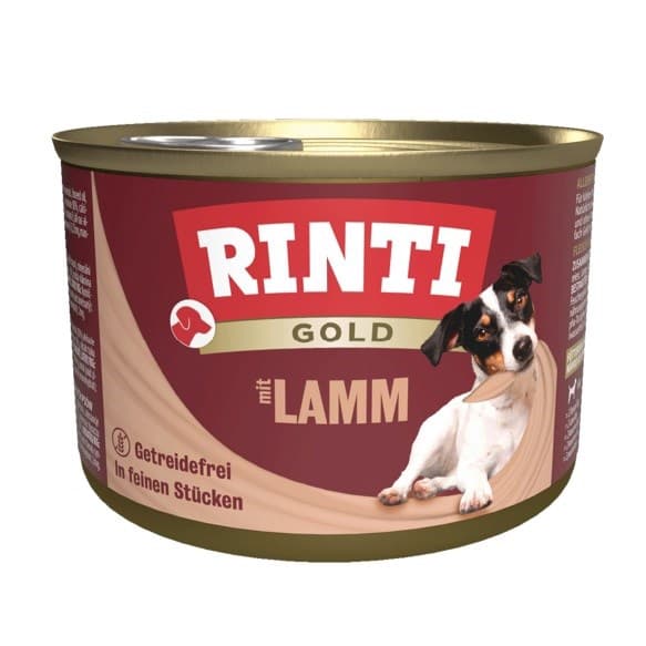 RINTI Gold Lamb - vådfoder til hunde - 185 g