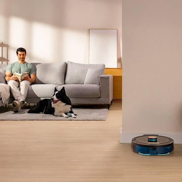 Robotstøvsuger og moppe - CECOTEC - Conga M100 Spin AI - 20.000 Pa - 220 m² - Sort