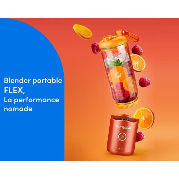 Bærbar blender - NUTRIBULLET - Flex - NBP013OR - Orange