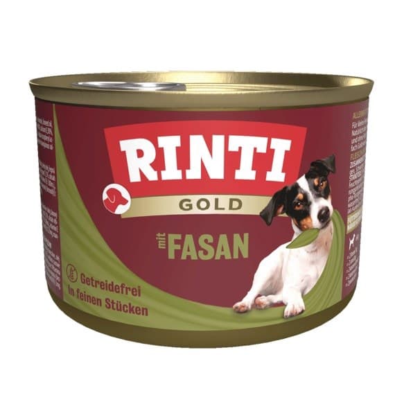 RINTI Guldfasan - vådfoder til hunde - 185 g