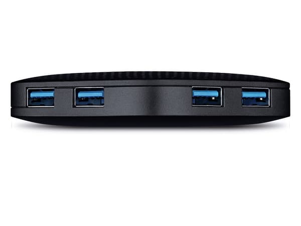 TP-Link UH400 USB 3.2 Gen 1 (3.1 Gen 1) Type-A 5000 Mbit/s Musta