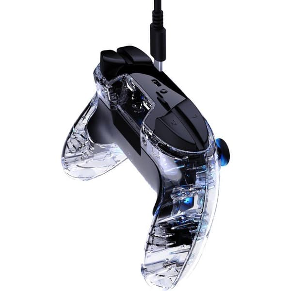 Spilcontroller - TURTLE BEACH - Nintendo Switch 2 - Afterglow - Trådløs - Transparent med RGB-belysning