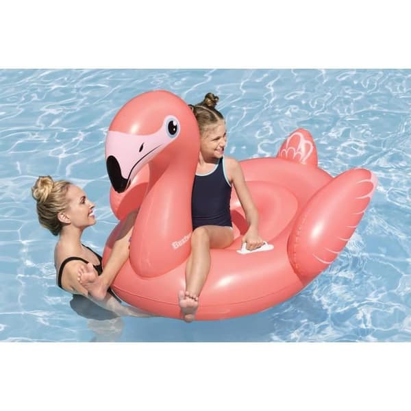 Glidflygplan - Bestway - Flamingo - 138 x 107 cm