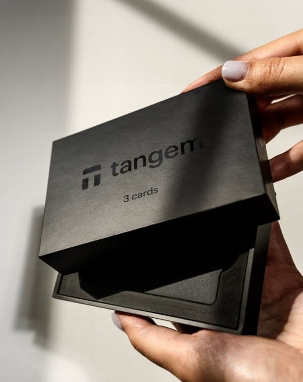 Tangem Wallet kryptovalutaplånbok - 3 kort