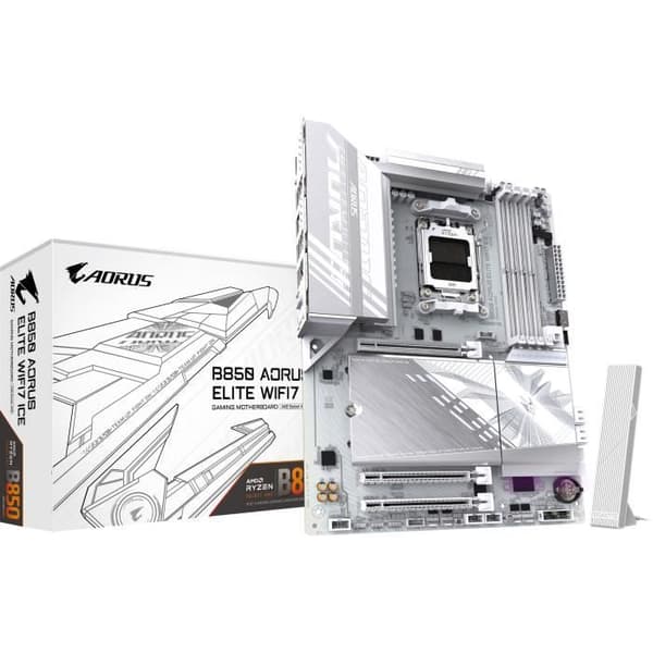 Moderkort - GIGABYTE - B850 AORUS ELITE WIFI7 ICE