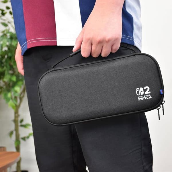 Bæretaske - Nintendo Switch 2 - Hori - Hårdt etui - Sort