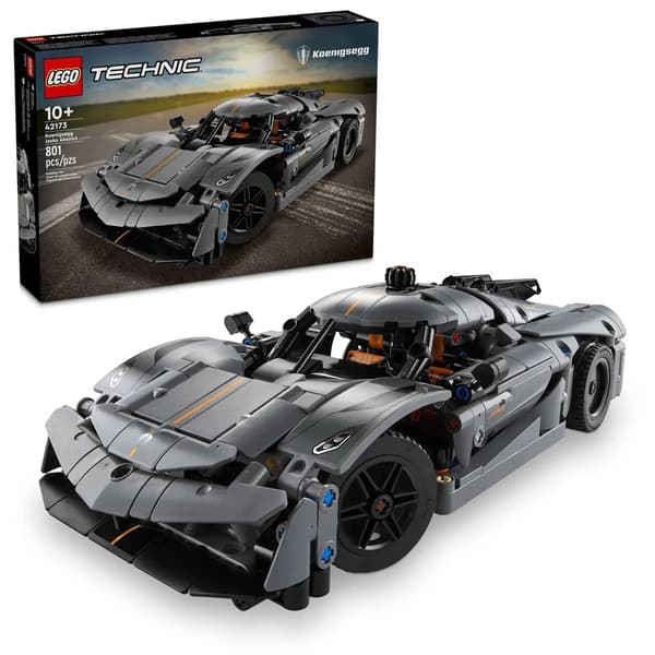 LEGO TECHNIC 42173 Koenigsegg Jesko Absolute Grå Hyperbil