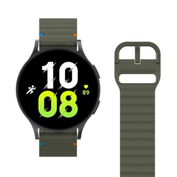 JustinCase ActiveFlex Rem Til Samsung Galaxy Watch 20mm Khaki