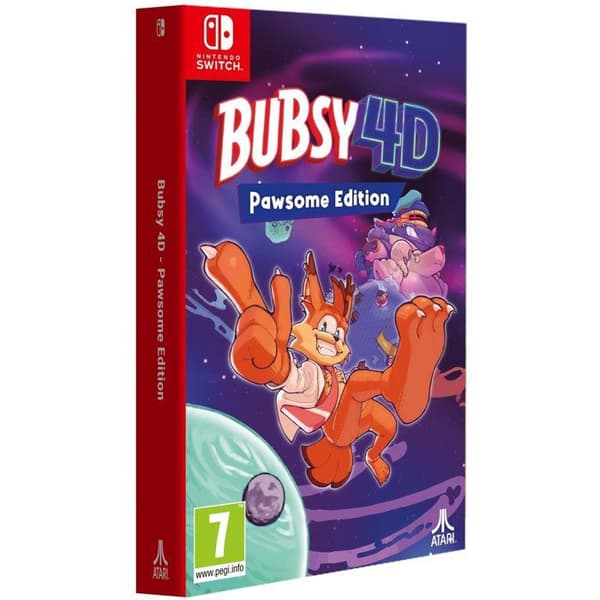 Bubsy 4D Pawsome Edition - Switch-spil
