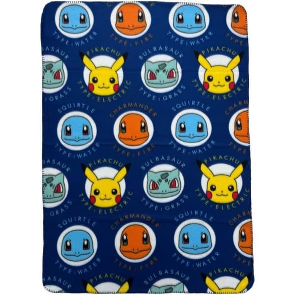 Viltti - POKEMON - Kasvot - 100 x 140 cm