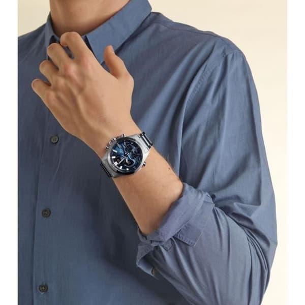 Klocka - CASIO - ECB-30D-2AEF - 52.3 mm - Blå