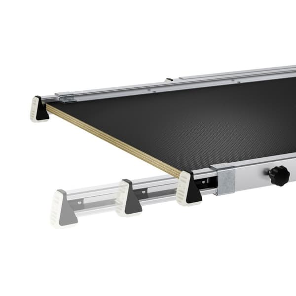 Hailo 9940-301 TP2 Pro Trappeplatform Sølv/Sort