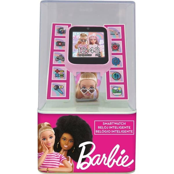 Interaktiv klocka - BARNKORT - Barbie - Ålder 6+