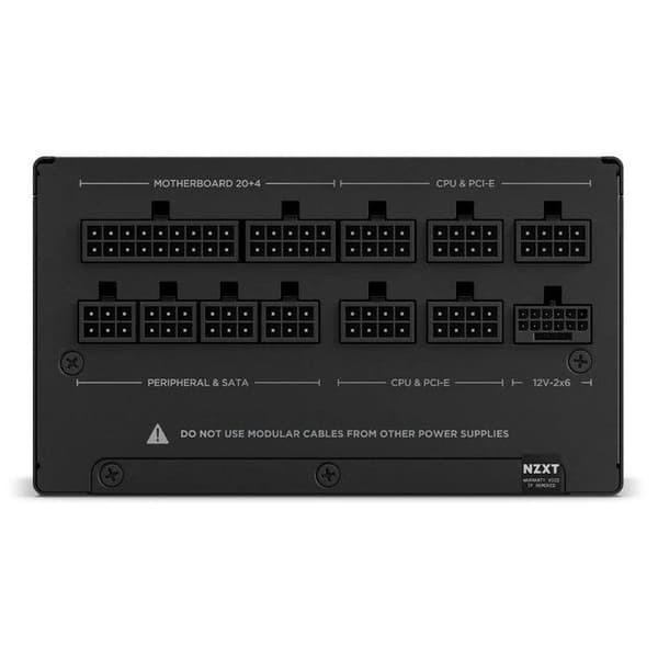 PC-nätaggregat - NZXT - PA-8G2BB-EU - 850 W