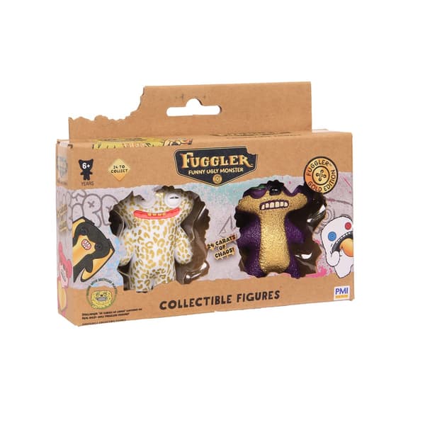 FUGGLER S3 GULDUTGÅVA FIGURER - 2-PACK (ASSORTERADE)