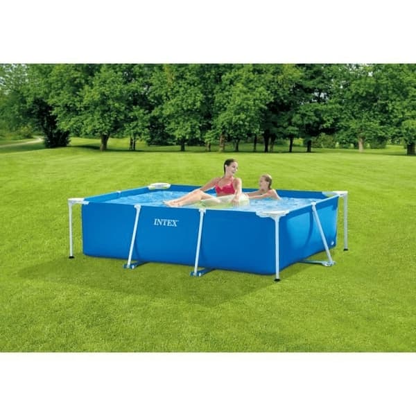 INTEX Rektangulär Rörpool - 220 x 150 x 60 cm