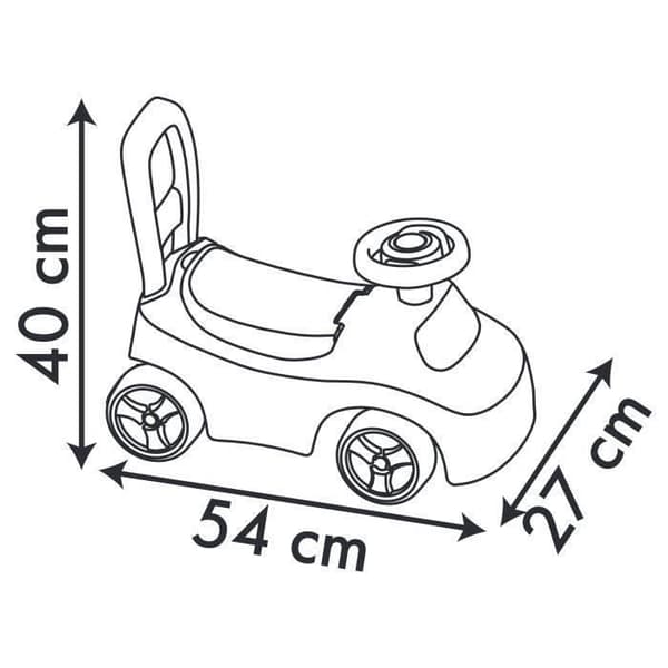SMOBY - Stitch bilbur - från 10 månader