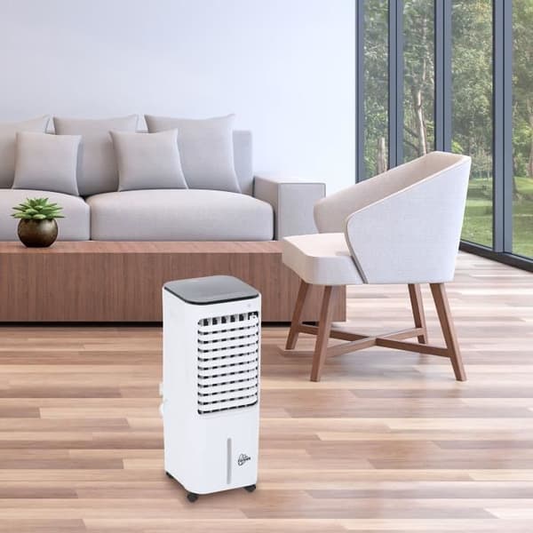 Luftkøler - FARELEK - 112201 - 3 hastigheder - 7,5 timer - 12 L - Hvid