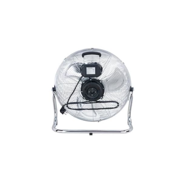 Industriel gulvventilator - Luftcirkulationsventilator - OCEANIC - 120 W - 3 hastigheder - Ø 45 cm - Krom