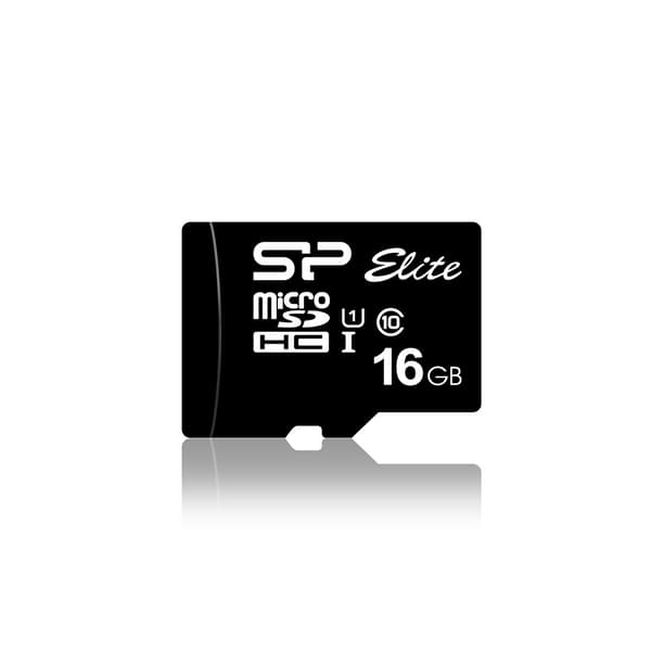 Silicon Power Elite minneskort 16 GB MicroSDHC klass 10 UHS-I