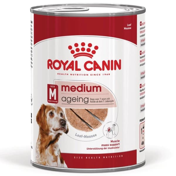 ROYAL CANIN Medium Aging Loaf - vådfoder til hunde - 410 g