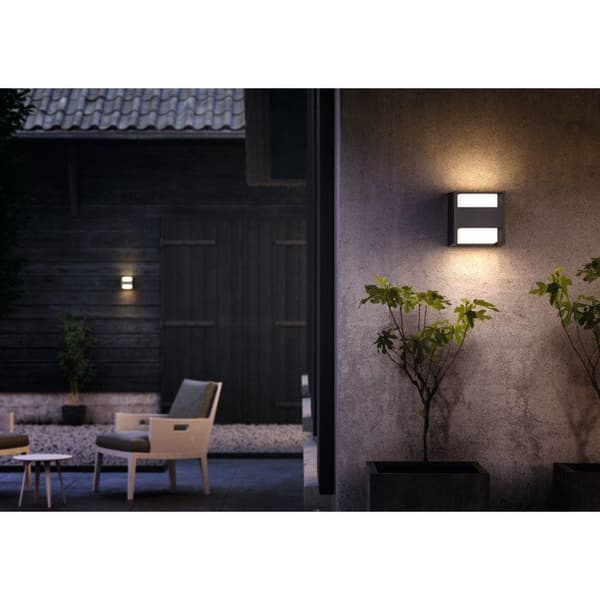 PHILIPS Arbor ulkoseinävalaisin 2x4,5W 230V - Antrasiitti