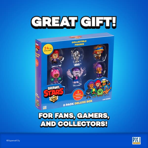 BRAWL STARS S1-FIGURIGER - 8-PACK DELUXE BOX VER.C