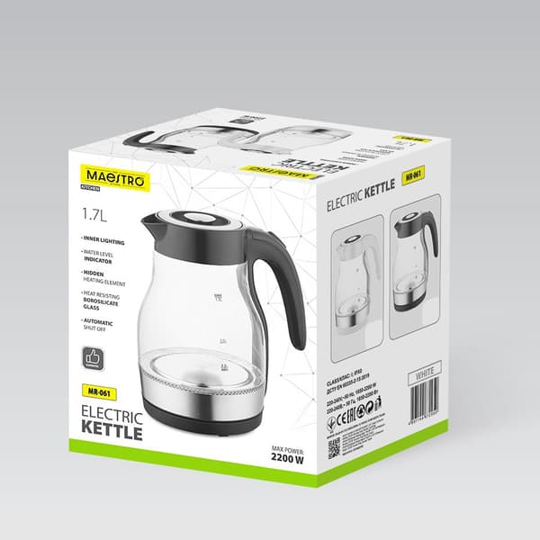 Elkedel MAESTRO MR-061 (MR-061-BLACK) Sort