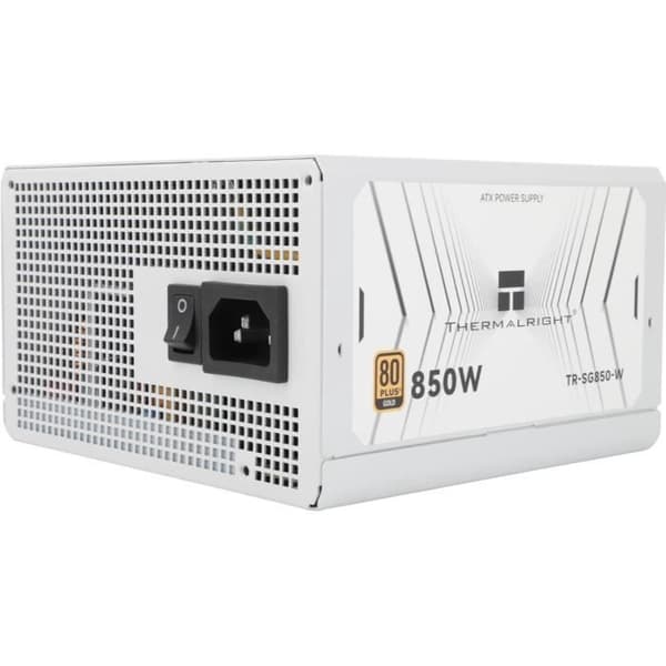 Modulär PC-nätaggregat - THERMALRIGHT SG850-W - 80+ guld - Vit