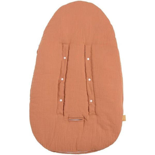 Vinterbabynest - SAUTHON - SUNLIGHT - 0-4 måneder - Bomuldsmuslin - Terracotta
