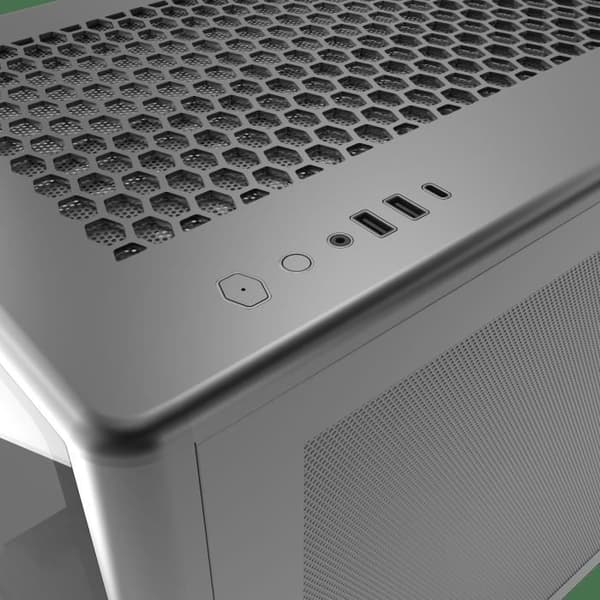 COOLER MASTER - Elite 600 Black 7*ARGB (7 fläktar + hubb) - PC-chassi - Midi Tower