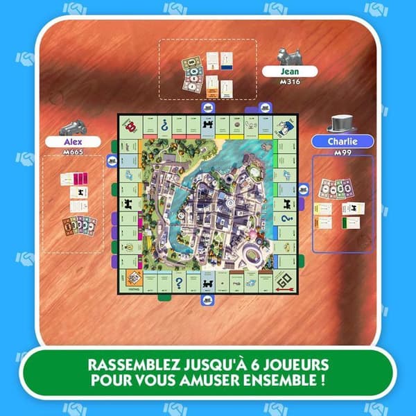 Monopoly 2024 - Nintendo Switch-spil - Kode i en æske
