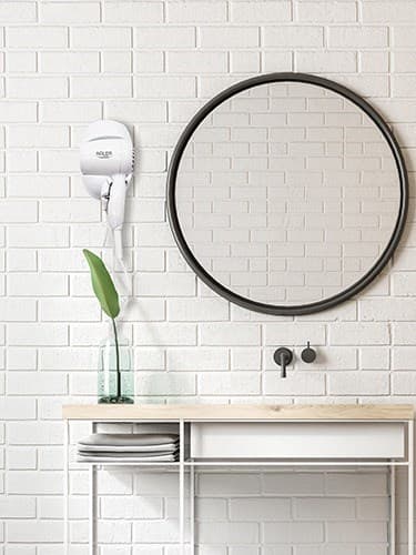 Adler AD 2252 Hotell hårtork vit