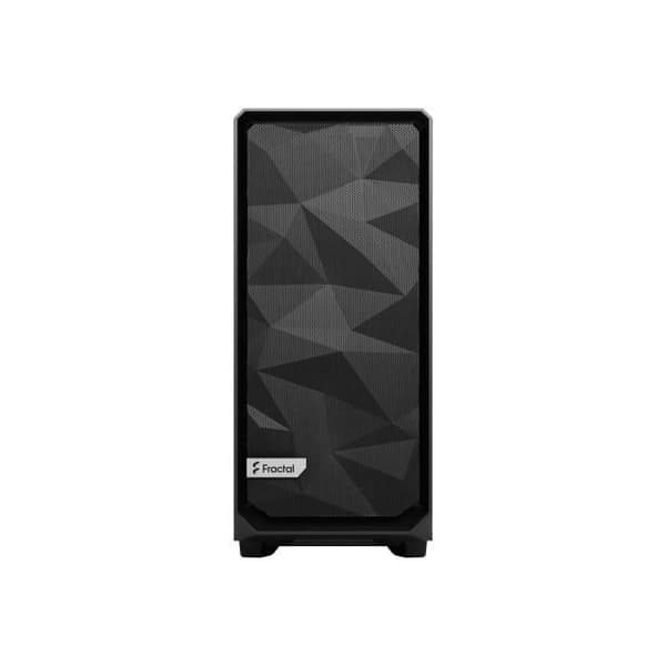 FRACTAL DESIGN - PC Meshify 2 Compact -kotelo, musta karkaistu lasipaneeli, vaalea sävy