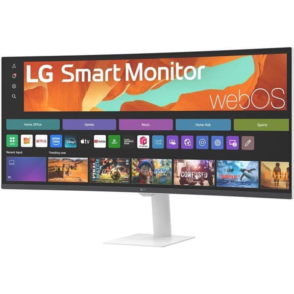 Kaareva PC-näyttö - LG - 34" - 100Hz - VA-paneeli - 5ms