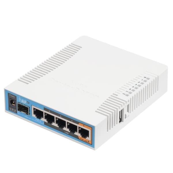 Mikrotik hAP ac 500 Mbit/s Vit Power over Ethernet (PoE)