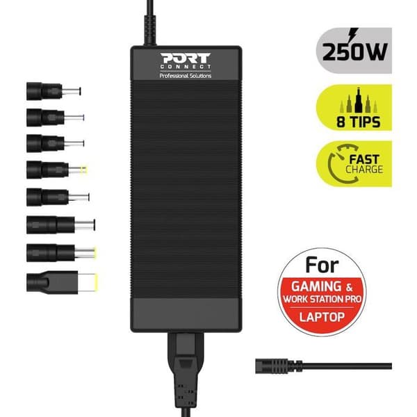PC strømforsyning - PORT Designs - Universal til gaming - 250W