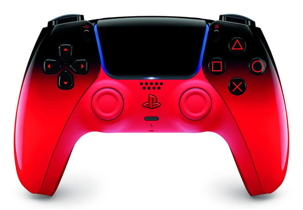 Sony DualSense Sort, Rød Bluetooth/USB Gamepad Analog/Digital PlayStation 5