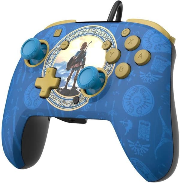 Gamepad - Nintendo - Zelda - Kablet - Limited Edition - Blå