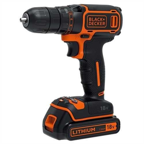 Black & Decker BDCDC18 boremaskine 650 o/min Sort, Orange