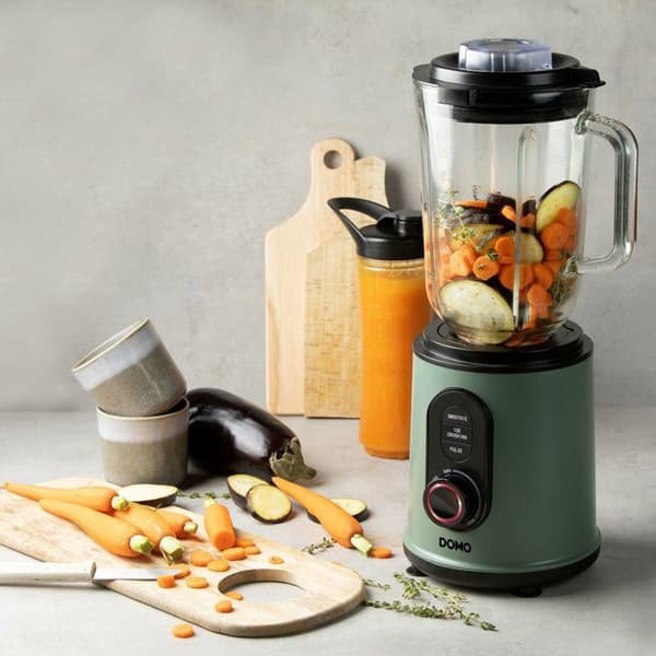 2-i-1 blender - DOMO - DO734BL - 800 W - Grøn