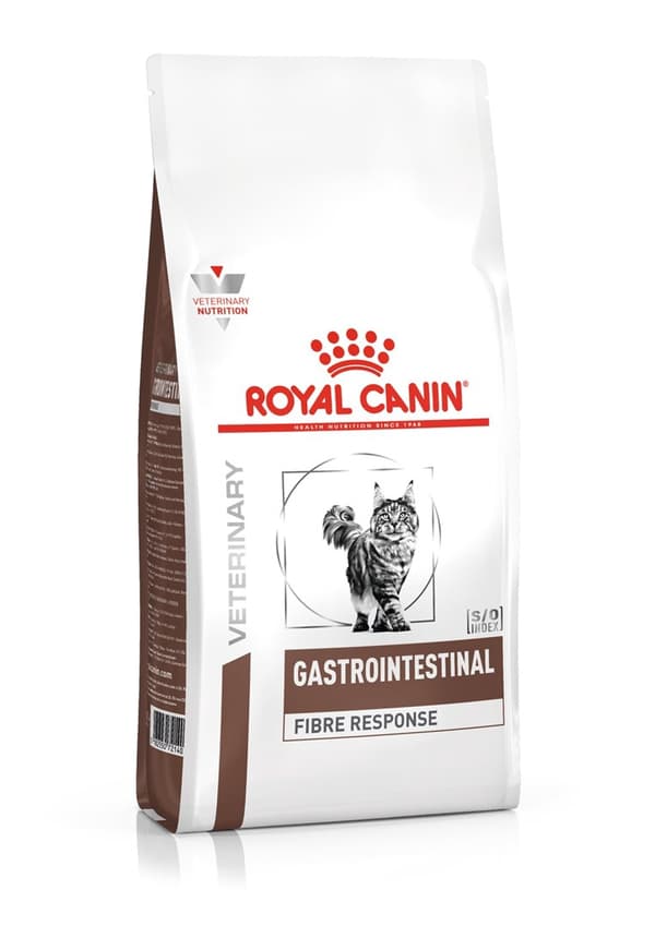ROYAL CANIN Veterinary Gastrointestinal Fiber Response Torrfoder för katter Fjäderfä 2 kg