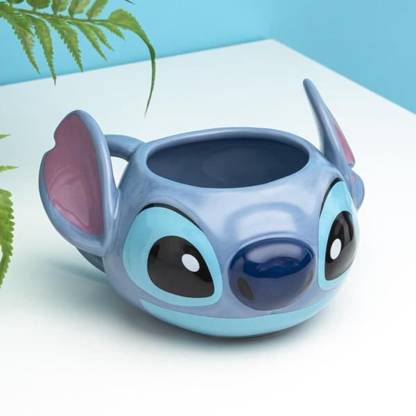 Paladone Stitch Shaped Muggkopp Blå Universal 1 st