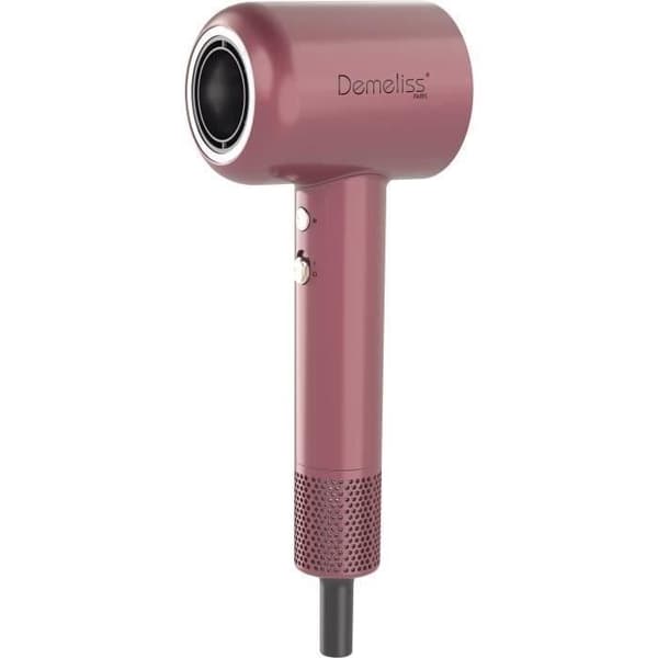 Hårtørrer - DEMELISS - ULTIMATE HÅRØRETØRRERSÆT - Magnetisk diffuser - 1600 W - Cherry Chérie